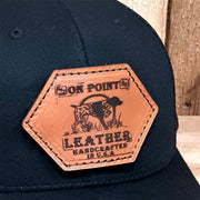On Point Leather Hat