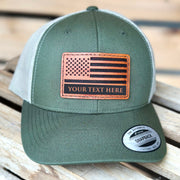 Custom American Flag Trucker Hat