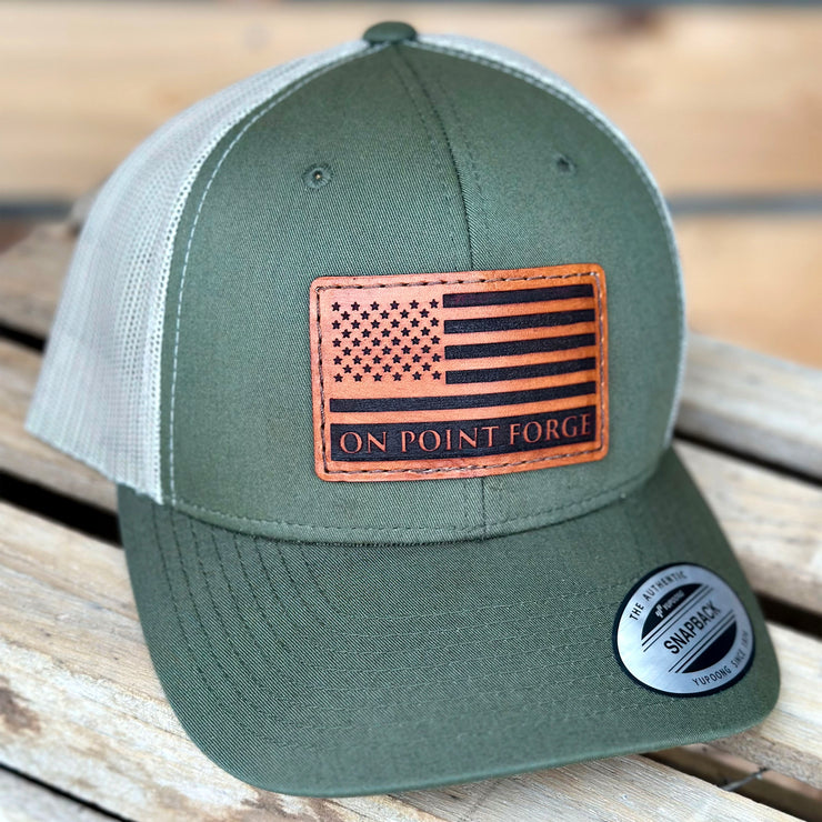 Custom American Flag Trucker Hat