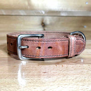 Men’s Forge Belt - Old World Harness with Silver Buckle