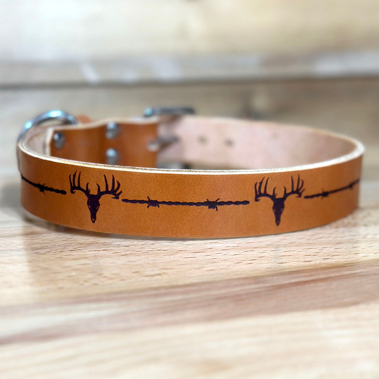 Buck  |  Forge Leather Dog Collar