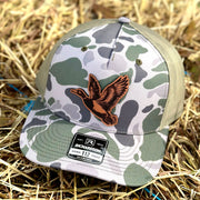 Flying Duck Leather Patch Hat