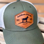 Custom Goat Farm Logo Hat