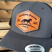 Custom Horse Farm Logo Equestrian Hat