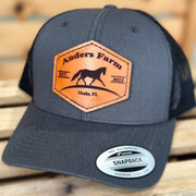 Custom Horse Farm Logo Equestrian Hat