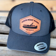Custom Pontoon Boat Name Hat