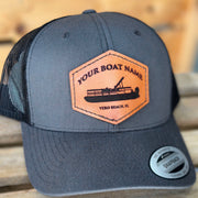 Custom Pontoon Boat Name Hat