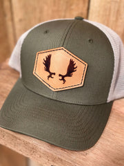 Moose Antler Mesh Snapback Trucker Hat
